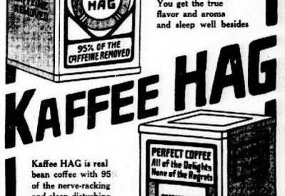 1914 aasta kofeiinivaba kohvi Kaffee HAG