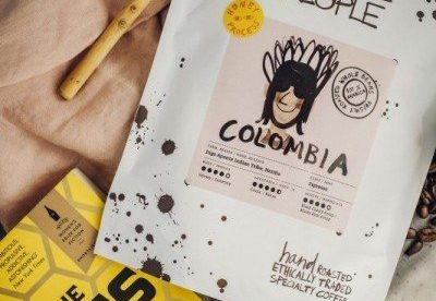 Coffee People Colombia hele röst & The Bees